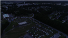 Ariel view of 2019 Richmond Hill Independence Day Fireworks