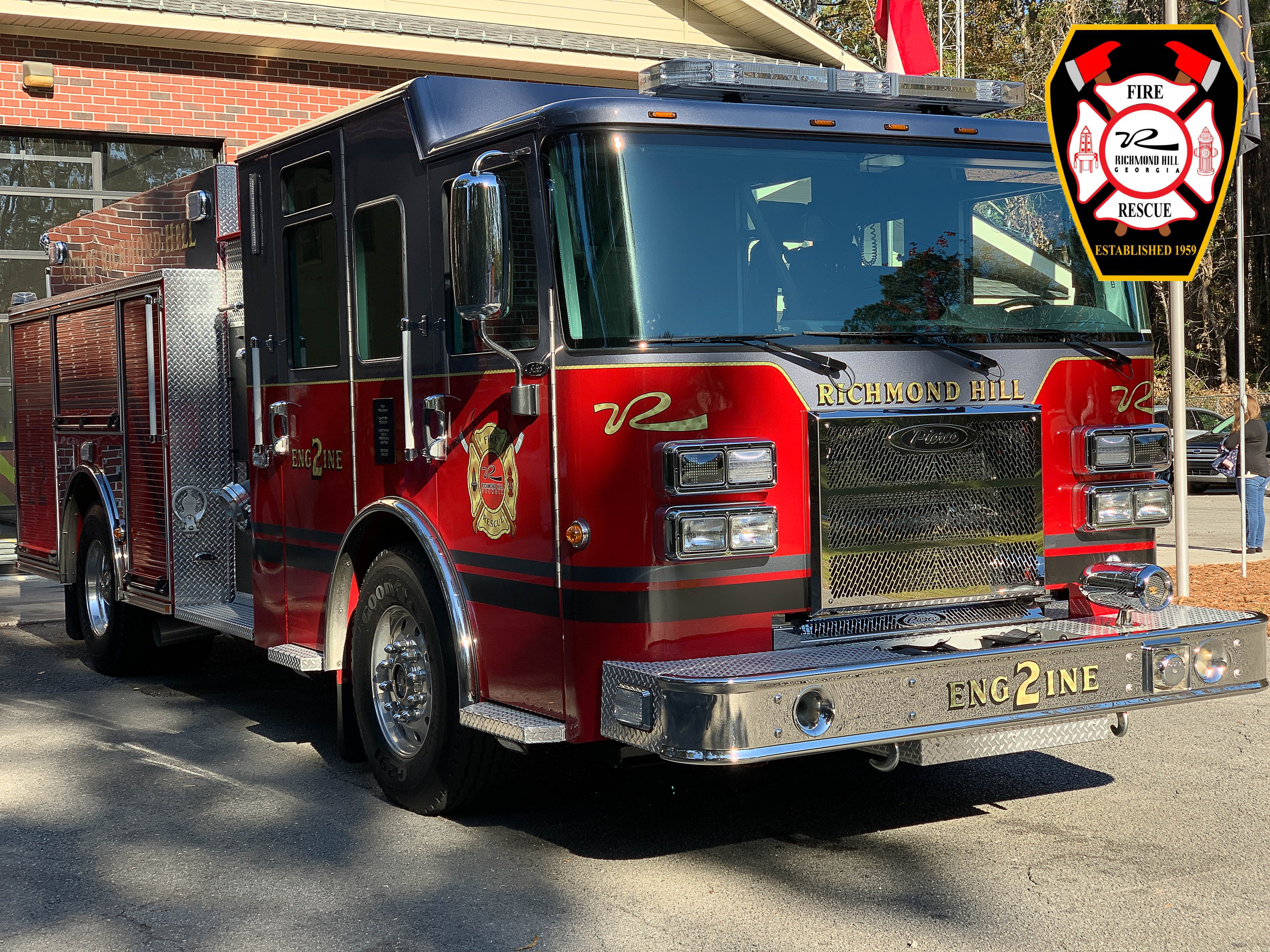 2018 Pierce Saber Fire Truck 