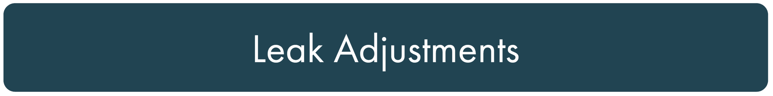 _Leak_Adjustments